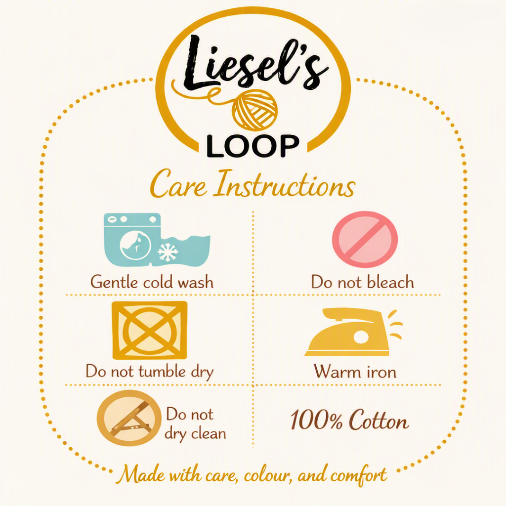 How to Care for Your Cotton Crochet & Knit Projects