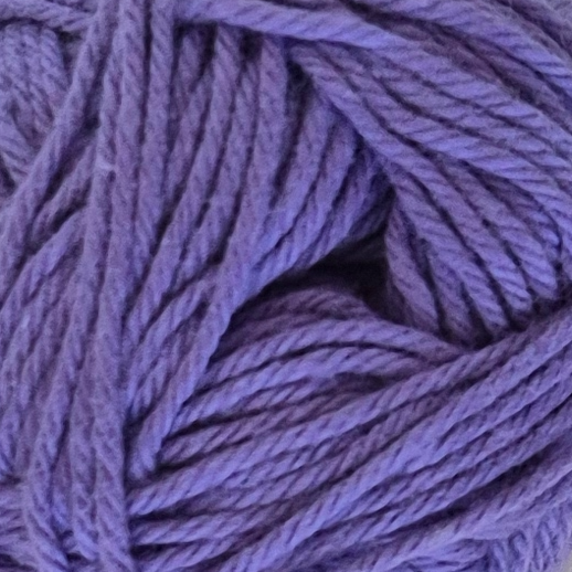 Liesel's Loop 4 ply cotton yarn in Dark Lavender colour