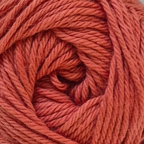 Liesel's Loop 4 ply cotton yarn in Rosewood colour