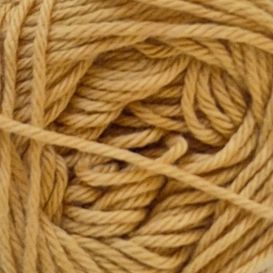 Liesel's Loop 4 ply cotton yarn in Light Mustard colour