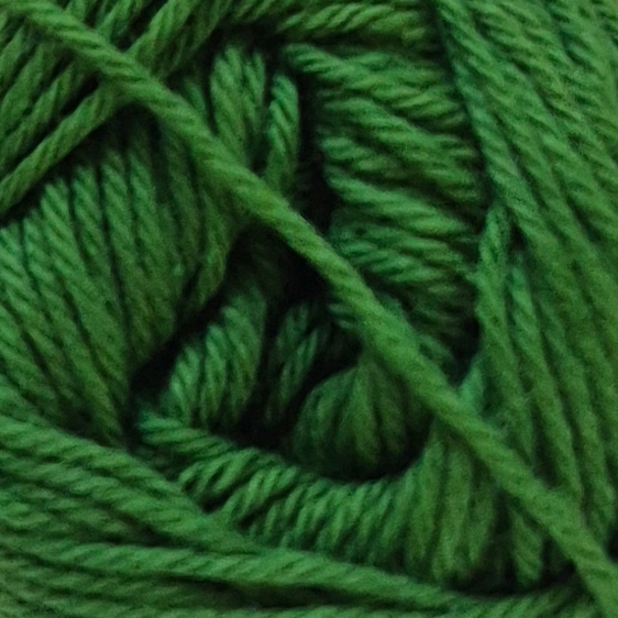 Liesel's Loop 4 ply cotton yarn in Forest Green colour