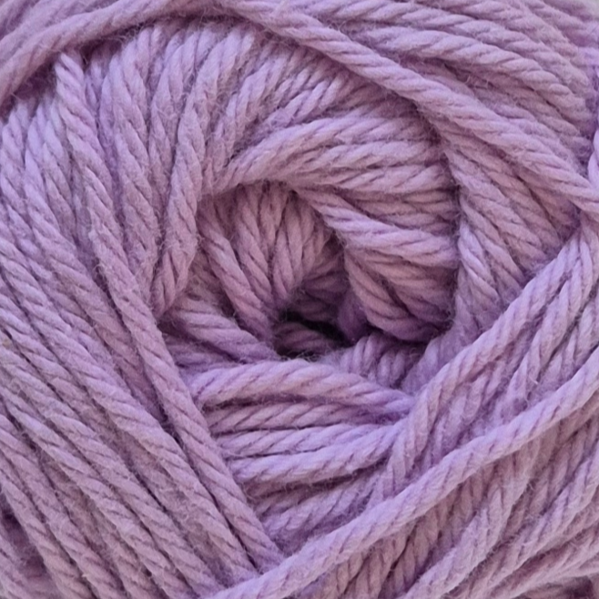 Liesel's Loop 4 ply cotton yarn in Lavender colour