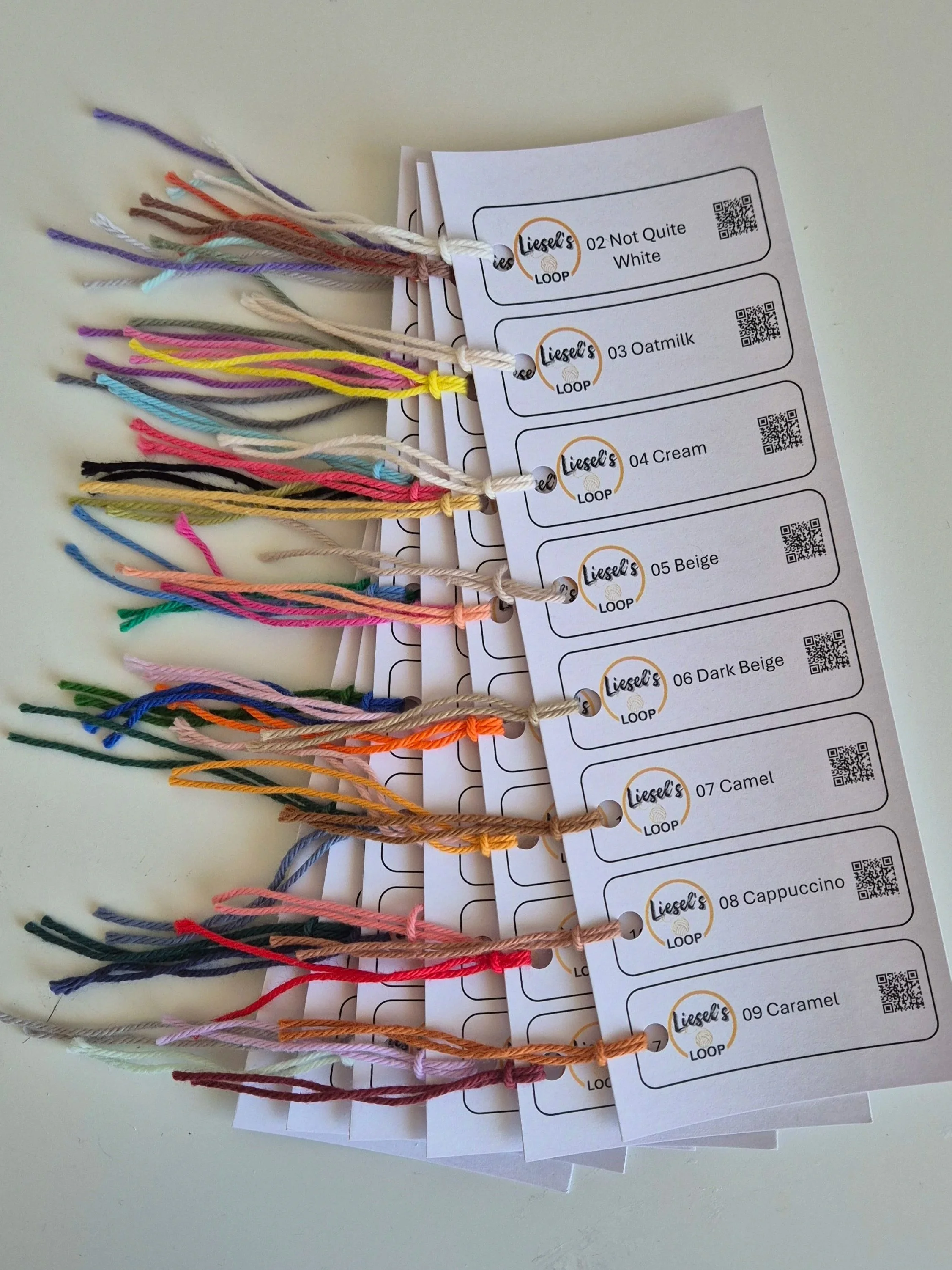 Colour Swatch - Liesel's Loop 100% Cotton Yarn