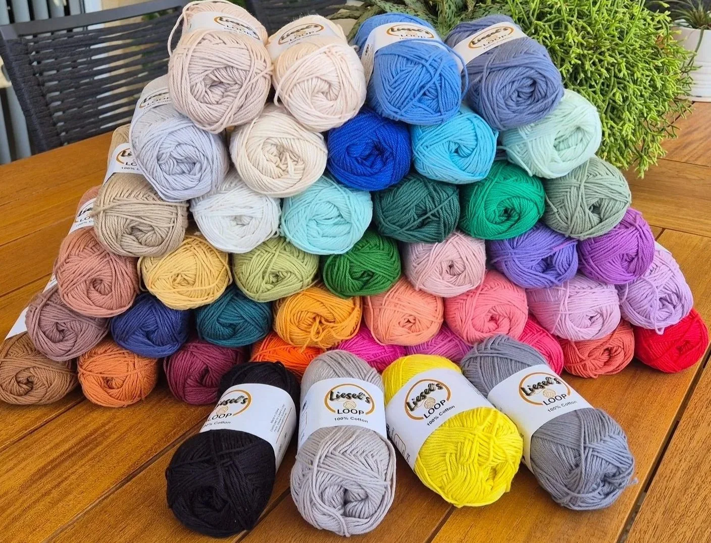 Liesel's Loop - Premium 4ply 100% Cotton yarn
