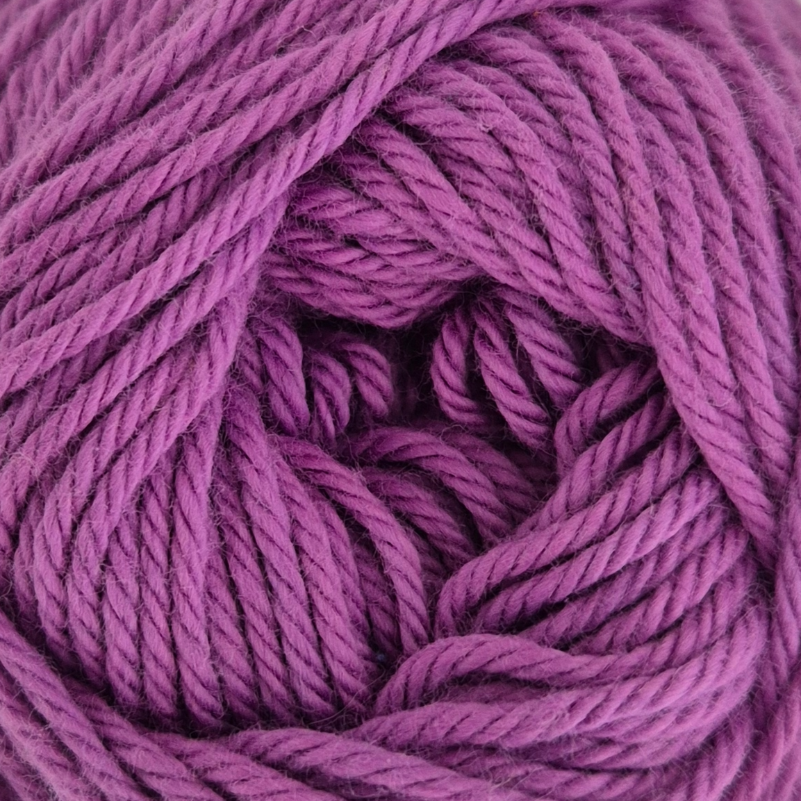 Liesel's Loop 4 ply cotton yarn in Amethyst colour