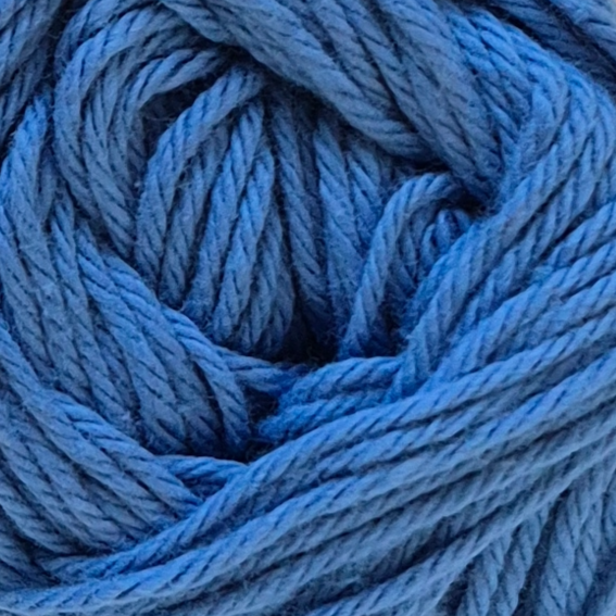 Liesel's Loop 4 ply cotton yarn in Blue colour