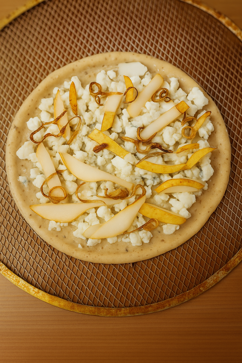 Caramlized Onion & Pear (Oven-Ready!)