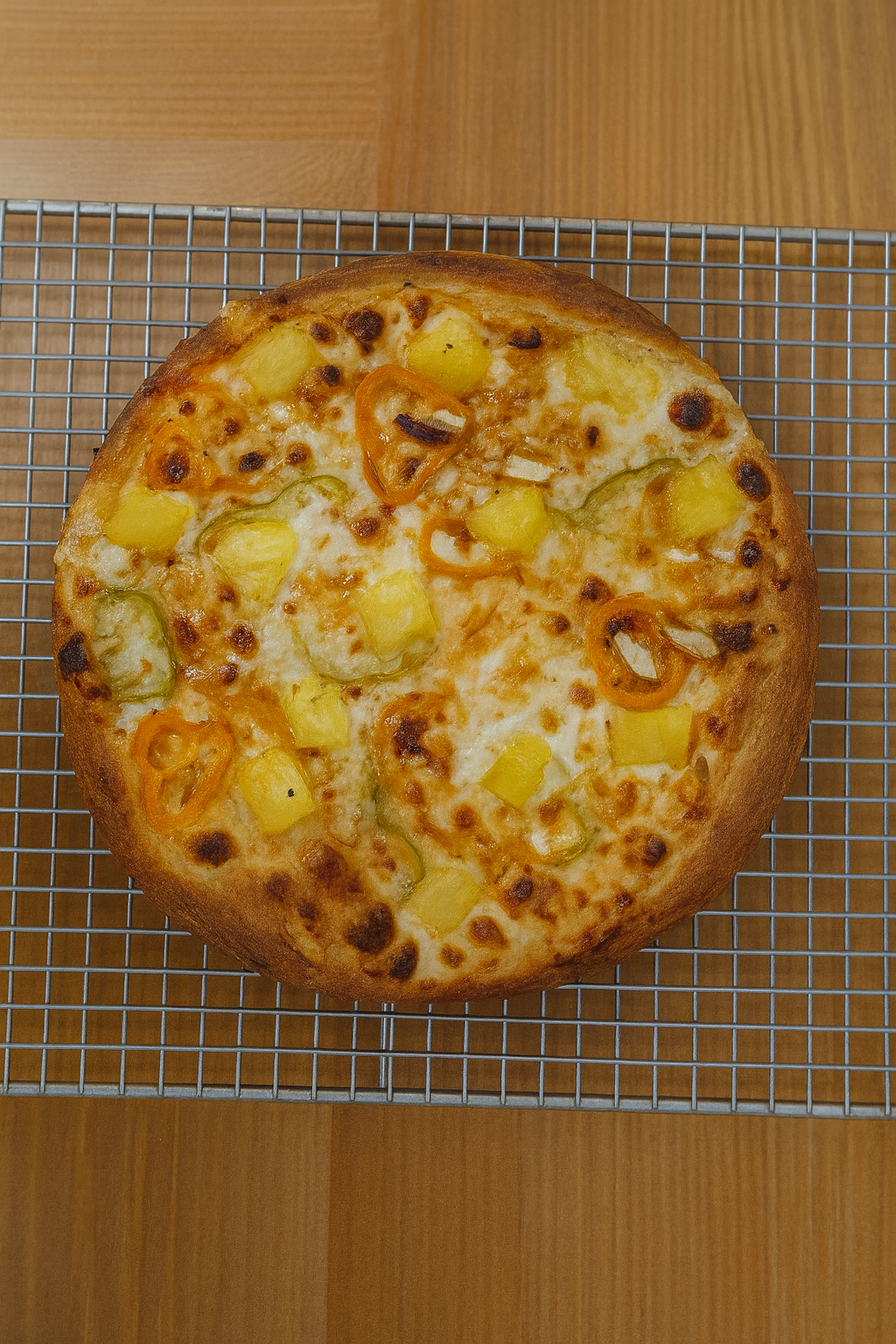 Sweet Heat Pineapple Thai Pizza