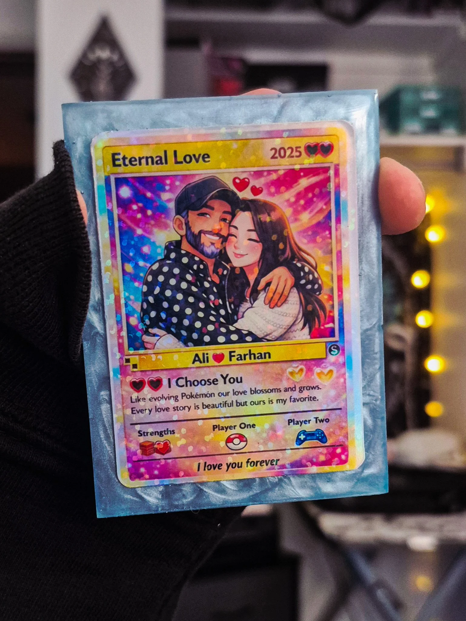 Resin Keepsake Character Card