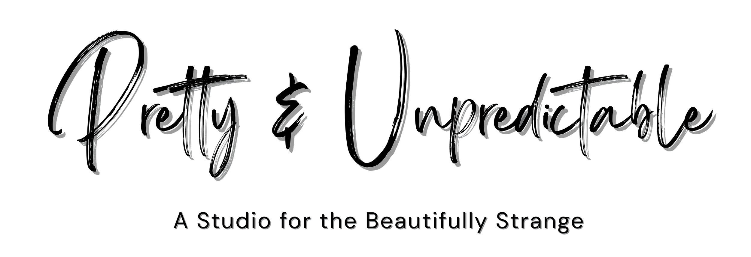 Stylized text that reads 'Drit & Utopia' with a subtitle 'A Studio for the Beautifully Strange' on a black background.