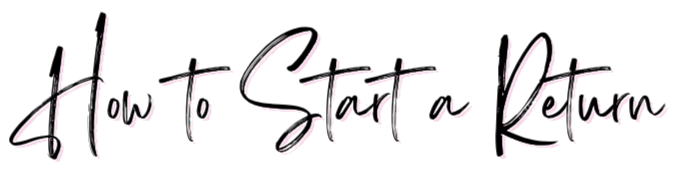 Pink handwritten text that says 'How to Start a Venture' on a black background.