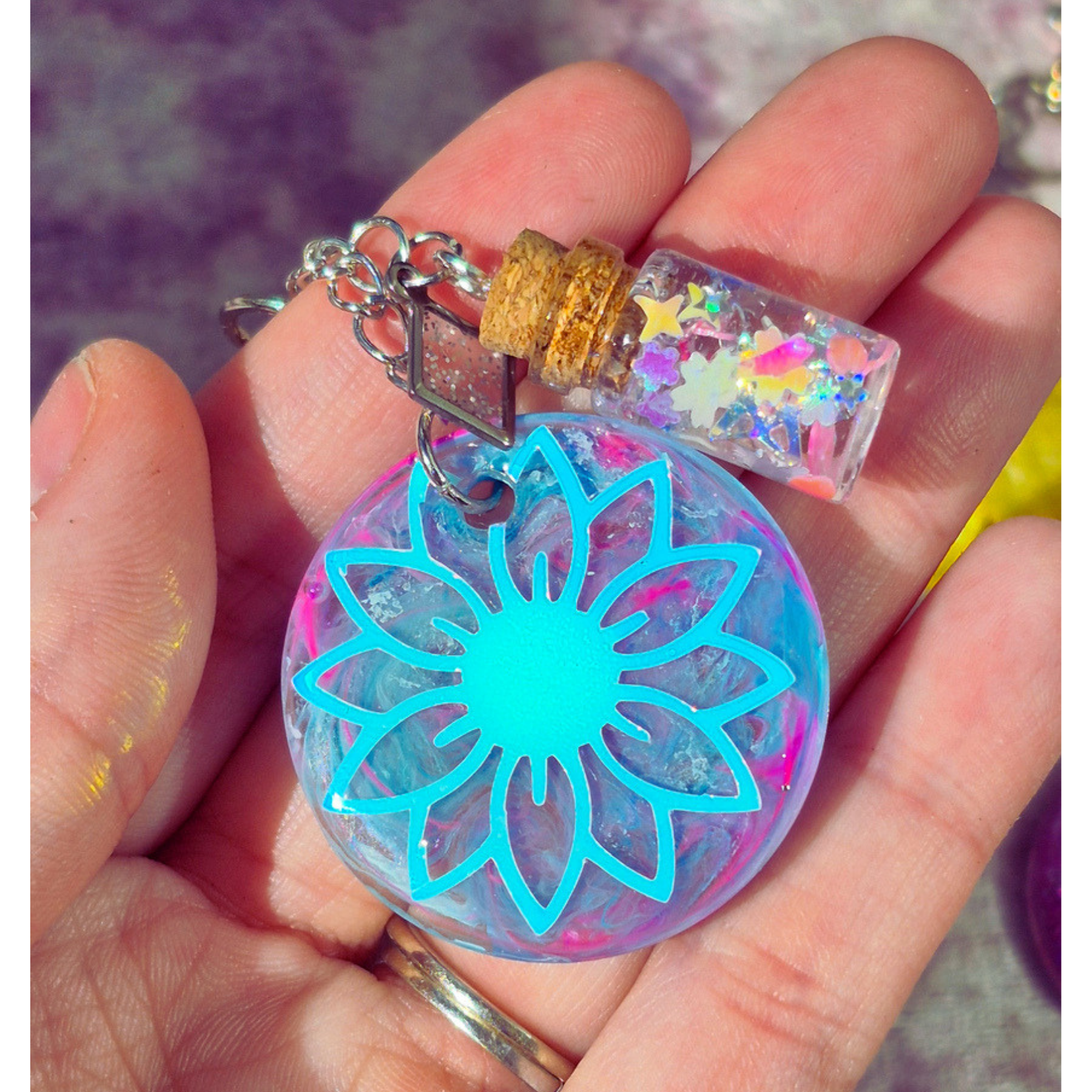 Skyspill • Potion Bottle Bag Charm • 2.5"