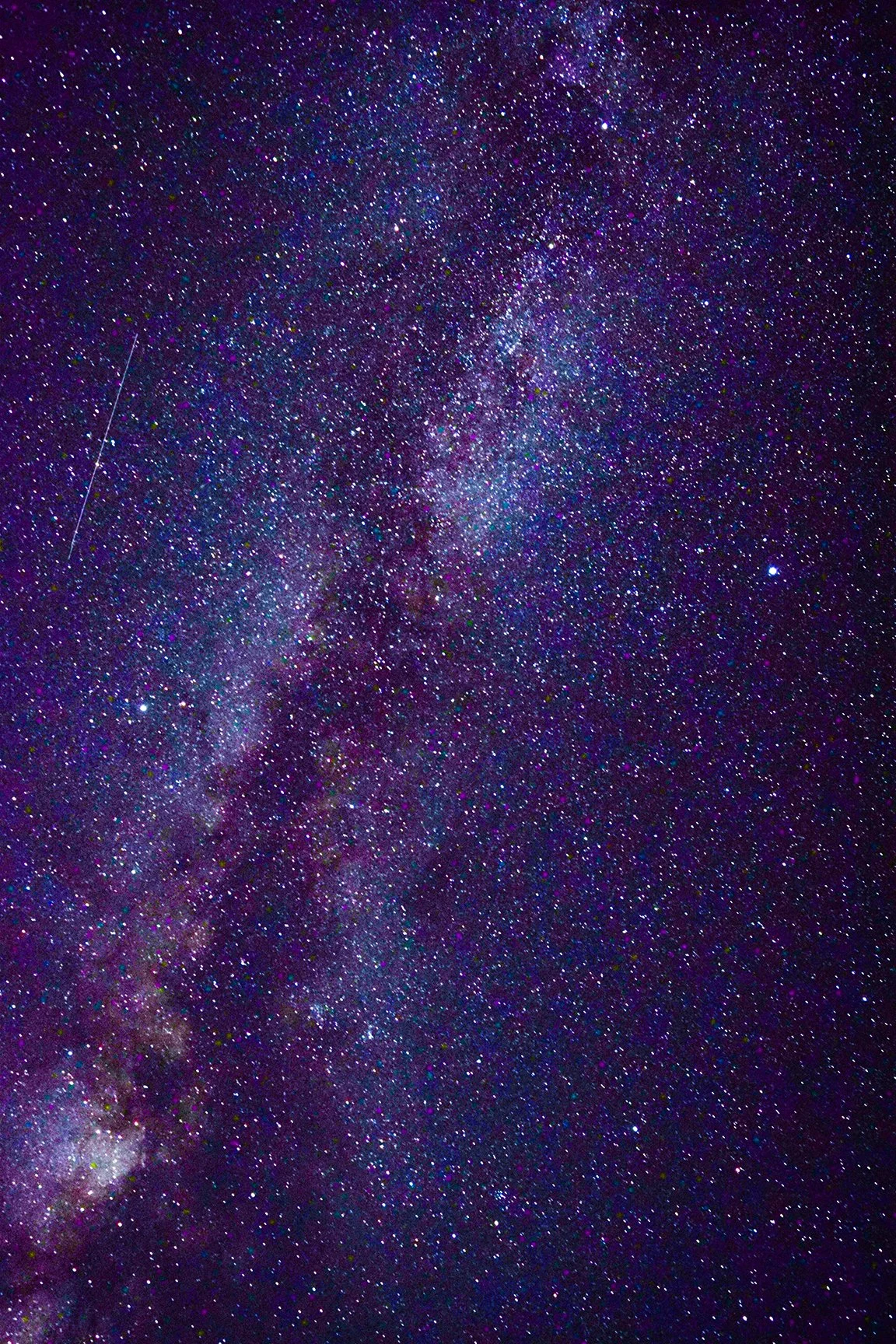 Milky Way over Alabama Hills - 8.5"x11" Ink Print