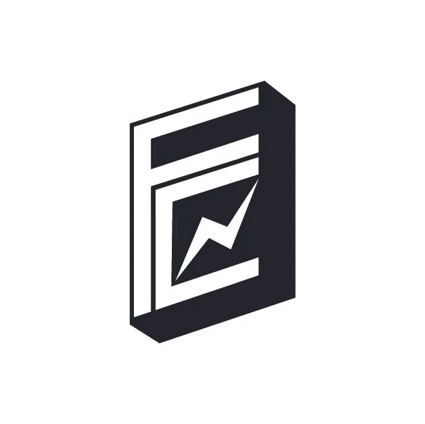 Icon with an upward lightning bolt arrow.
