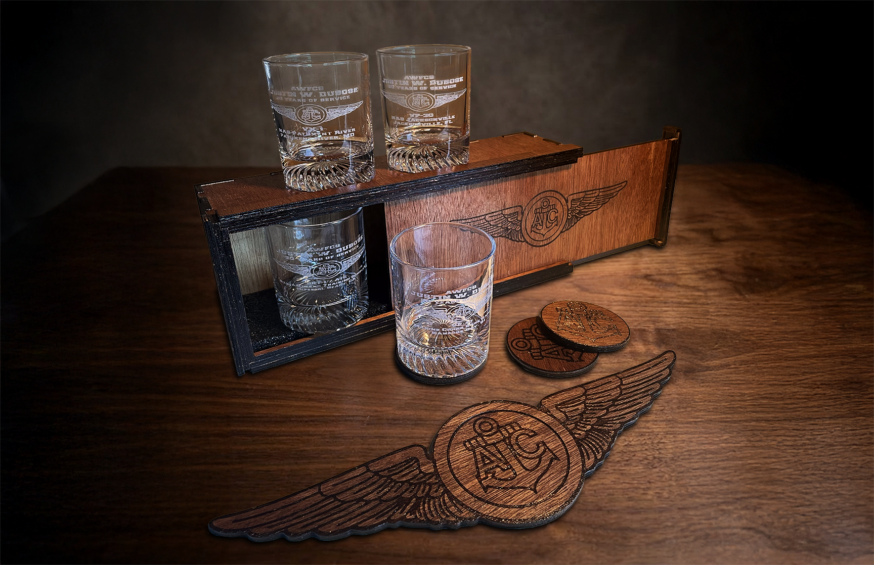 Custom Laser-Engraved Products