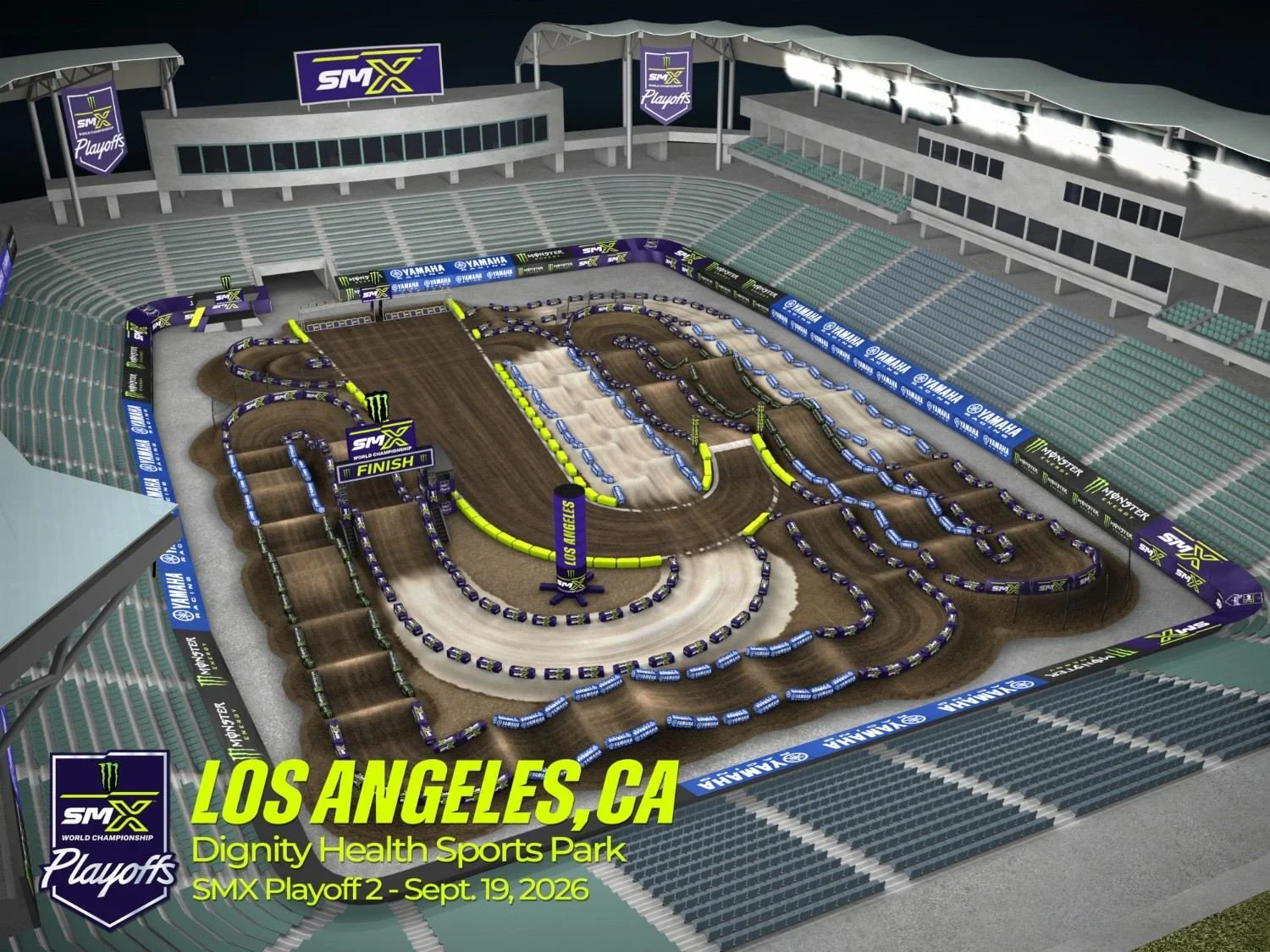 SMX Track Map LA