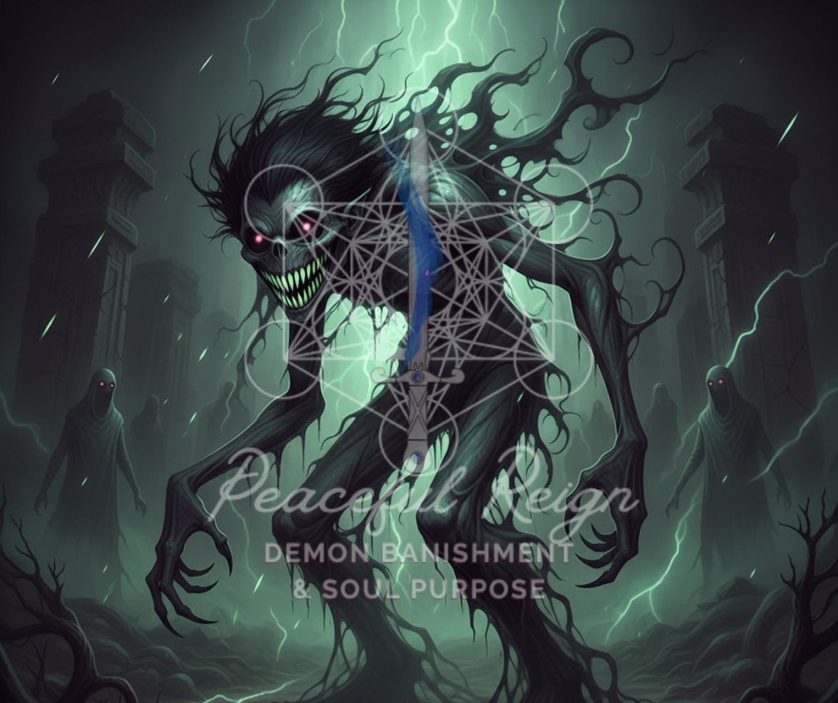 A vampiric dark-spirit of the home that I removed Dec ‘25