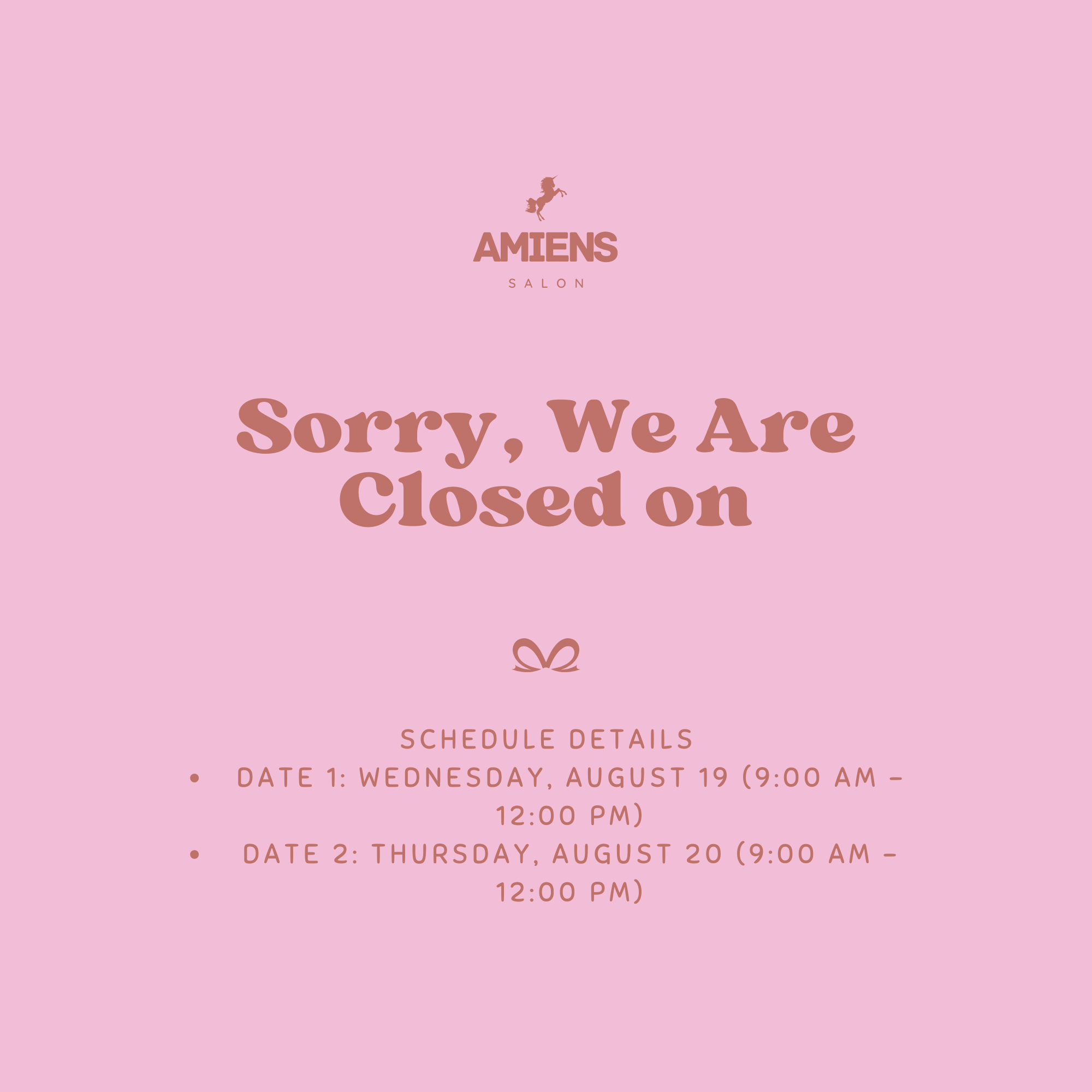 We are close on