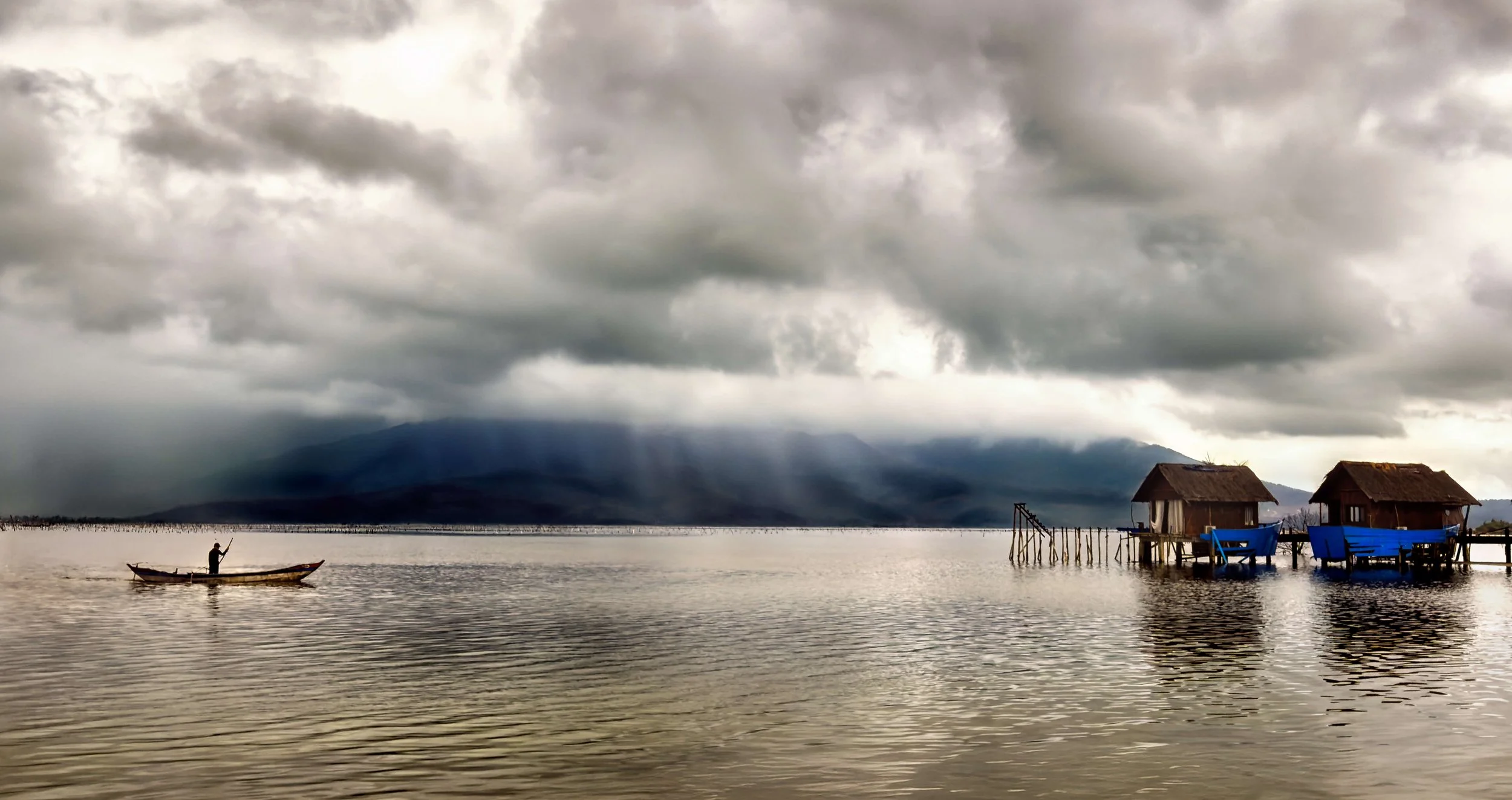 An Cu Lagoon in Phu Loc, Vietnam