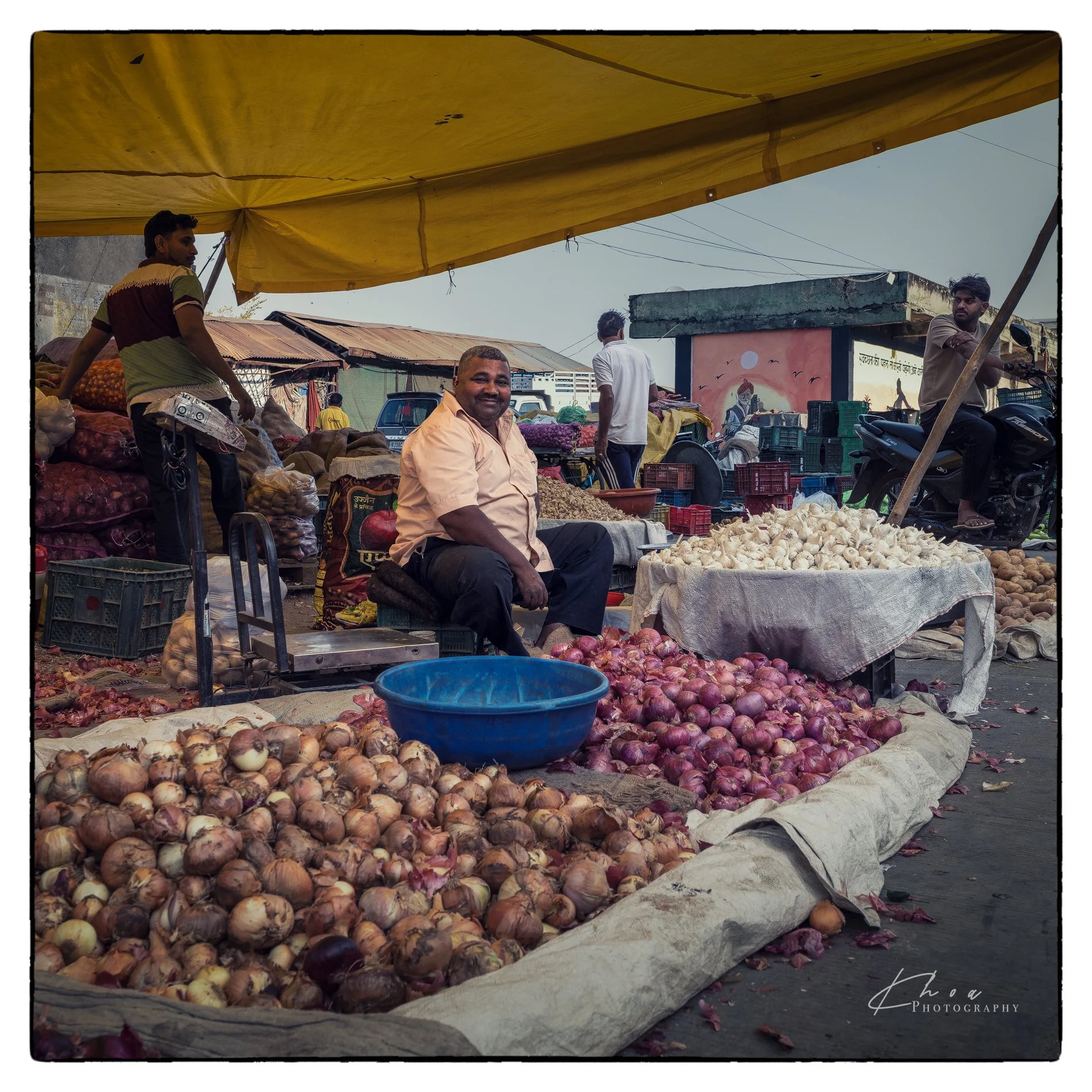 Market Sabji Mandi in Jaipur, India