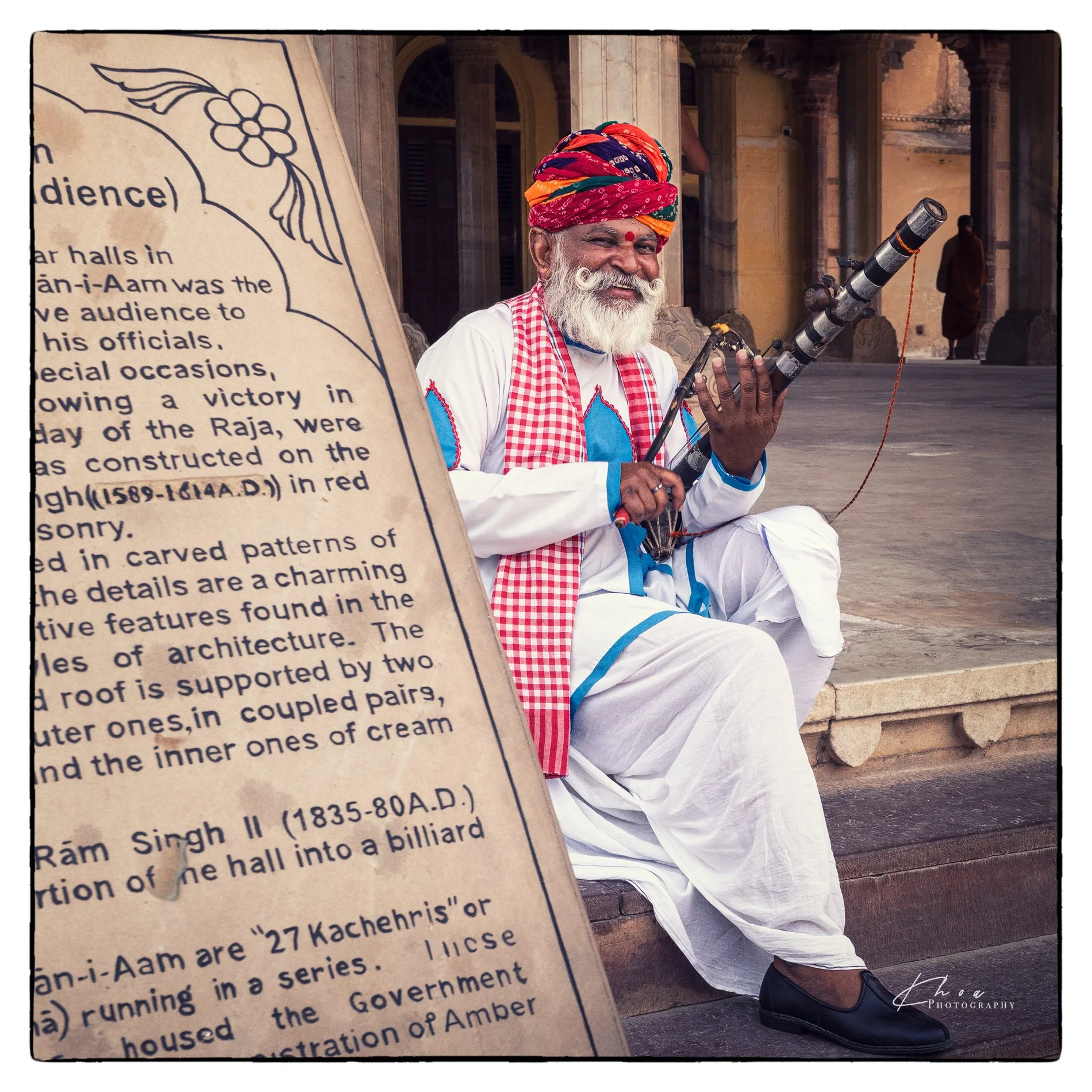 Man with a flute
Amber Fort, Jaipur, India