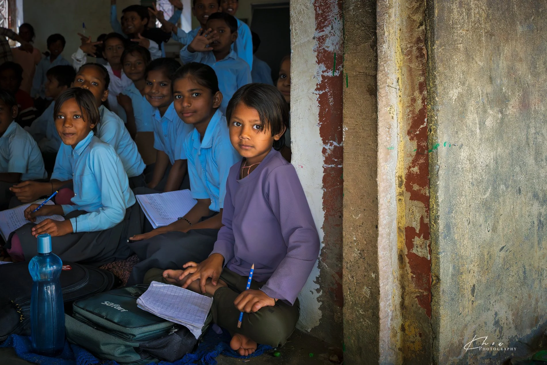 School in Bilona, India