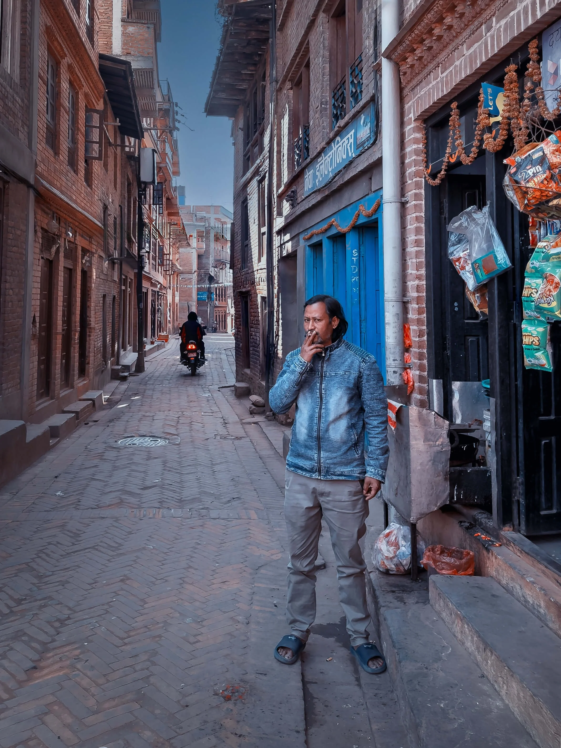Ancient Alleyway in Patan, Kathmandu, Nepal
