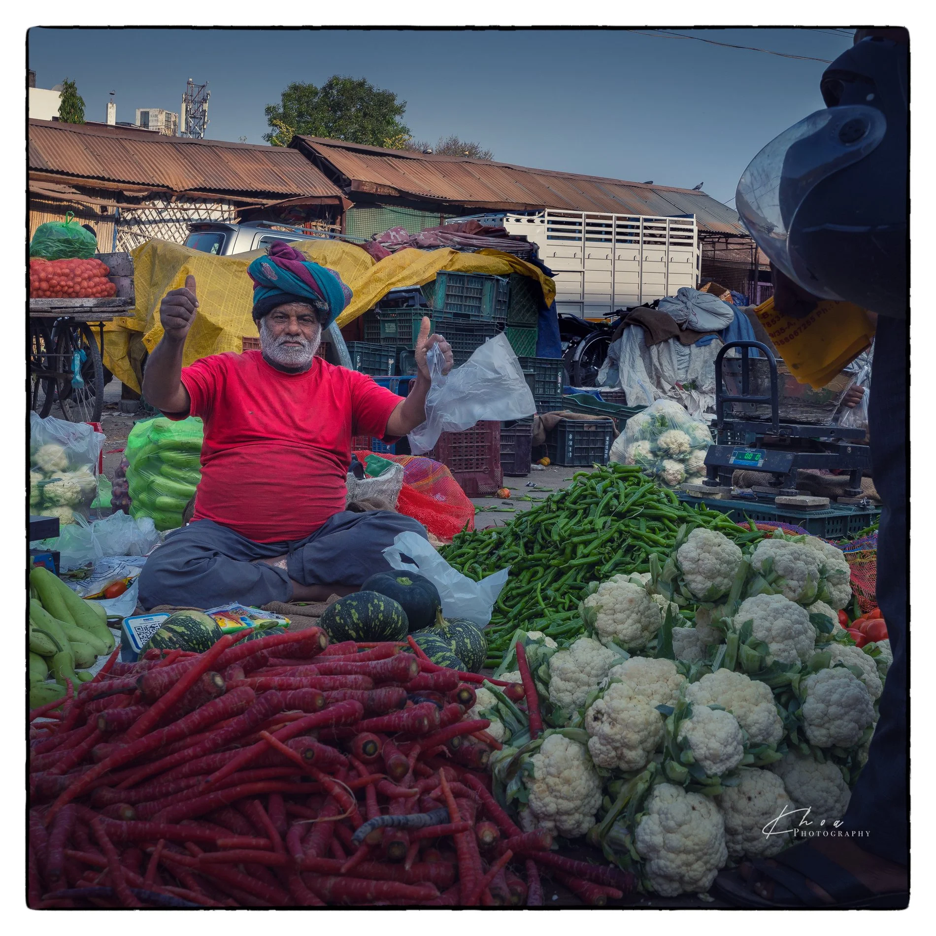 Market Sabji Mandi in Jaipur, India