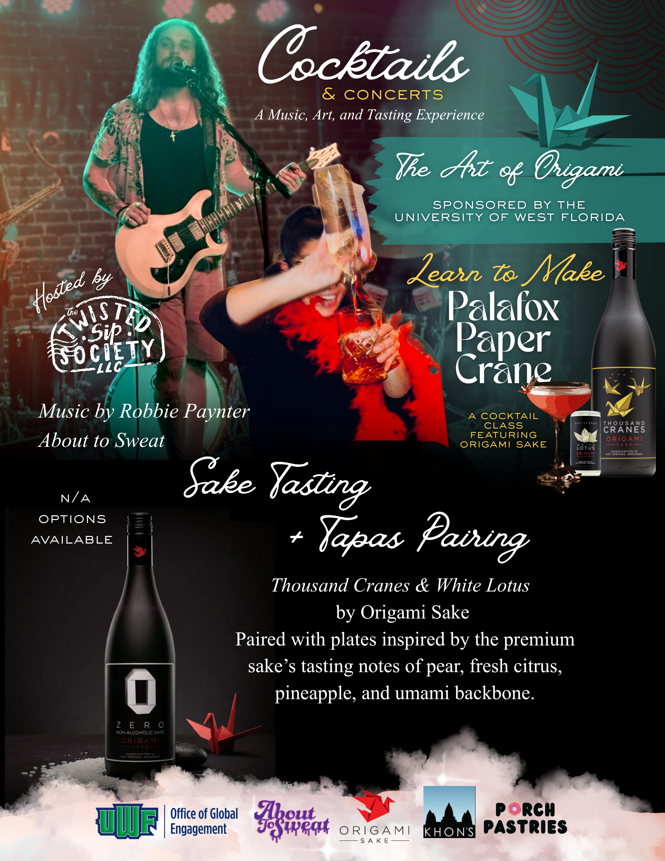 Cocktails & Concerts [The Art of Origami]