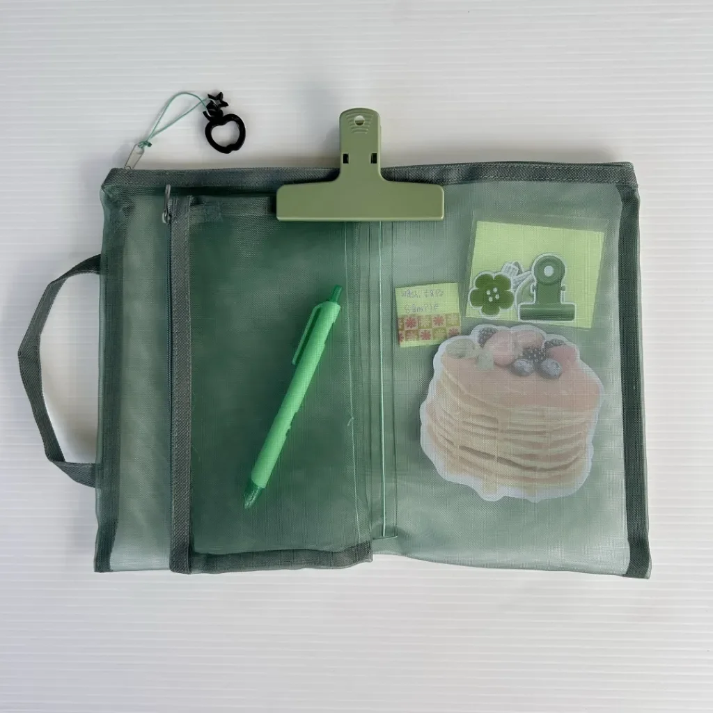 Green Journal Pouch