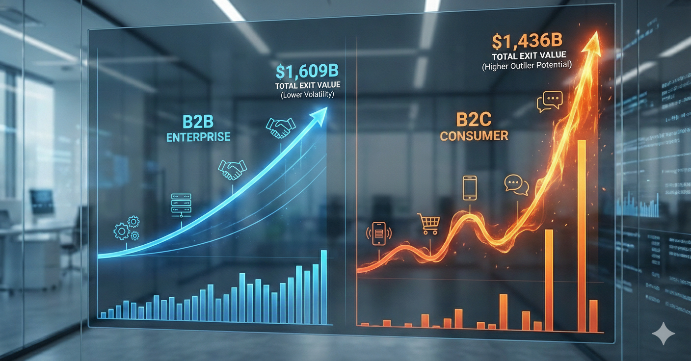 The Hidden Value of B2C: Lessons from Historical VC Exits