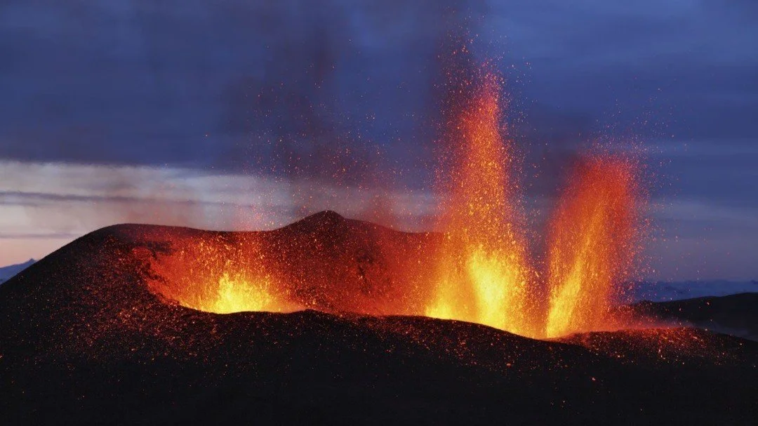 A volcano erupting, representing emotions that people feel when in conflict.