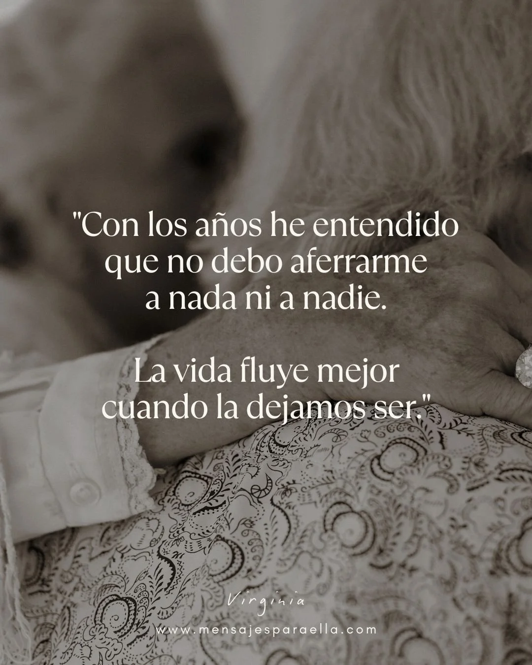 La vida fluye mejor cuando ...