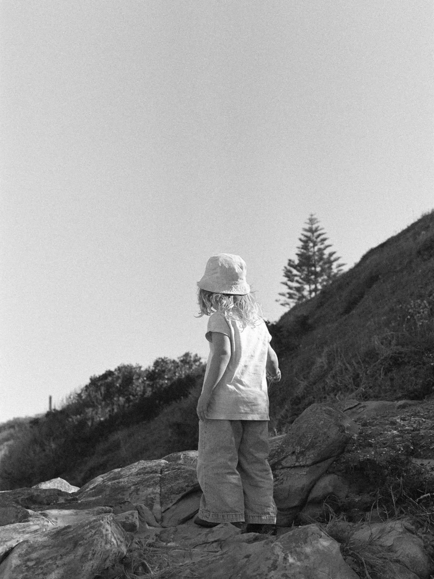 My beach loving babe; collecting, admiring, playing. So at home climbing across the rocks, searching for treasure and telling me to watch out for the waves as I snap away on my camera. 

Captured on a beautiful winters day down at The Point as part o