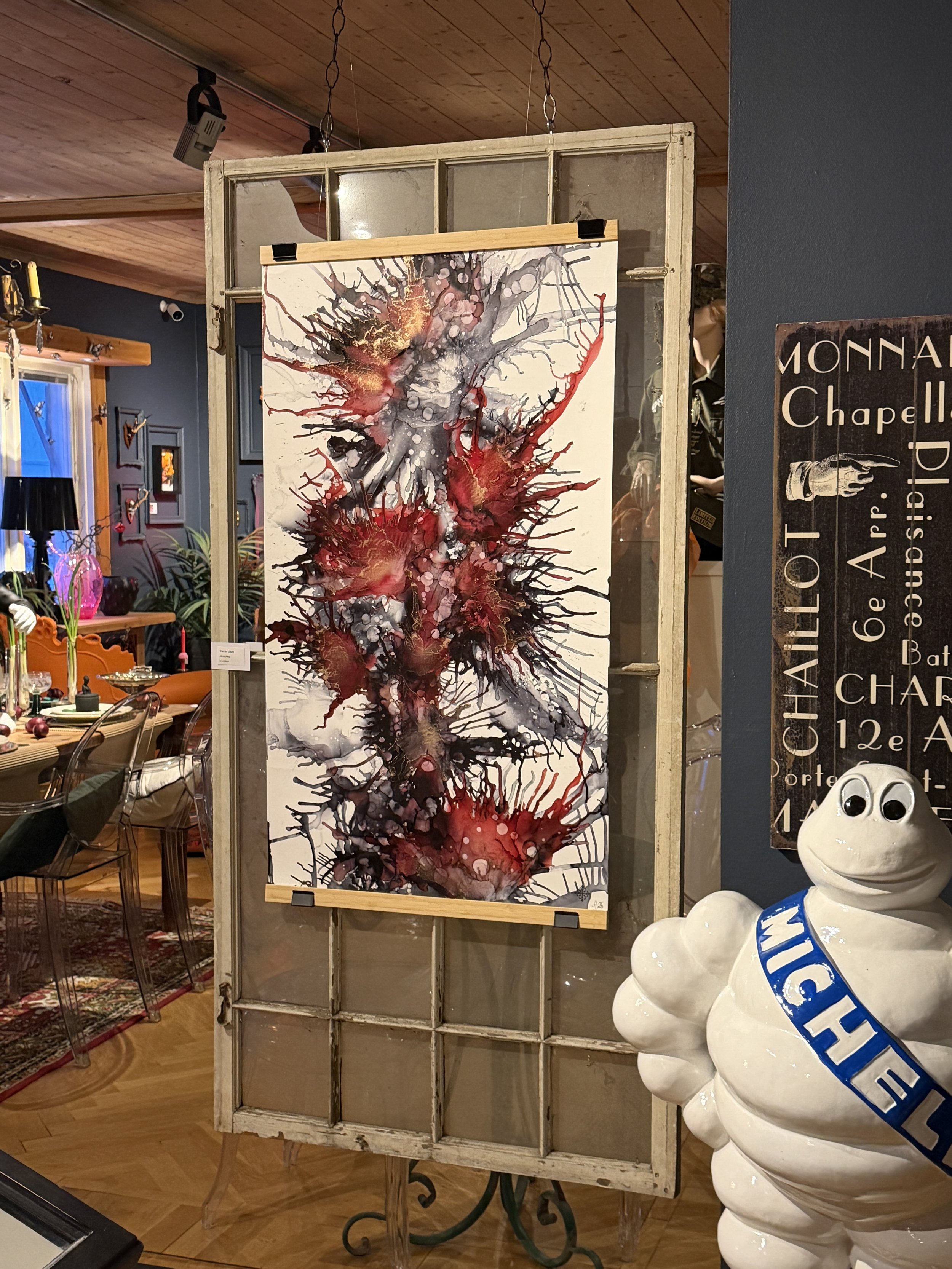 Mörk Vallmo – Vernissage och utställning hos Walting