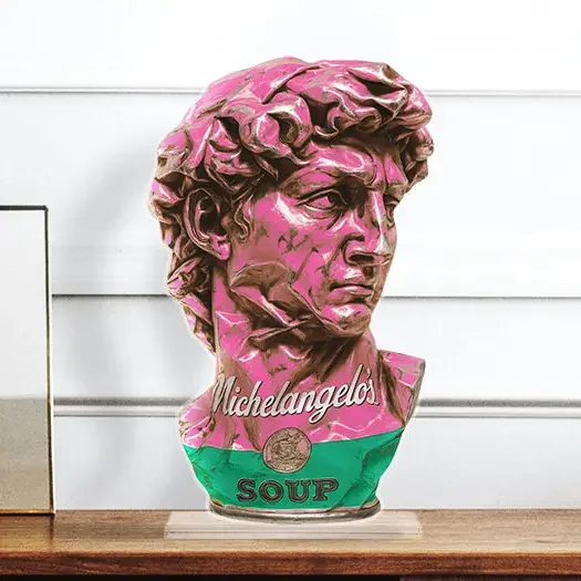 Deskpop Michelangelo's soup Pink