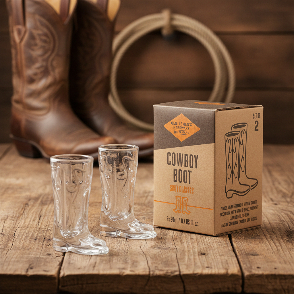 Shotglas Cowboystövel