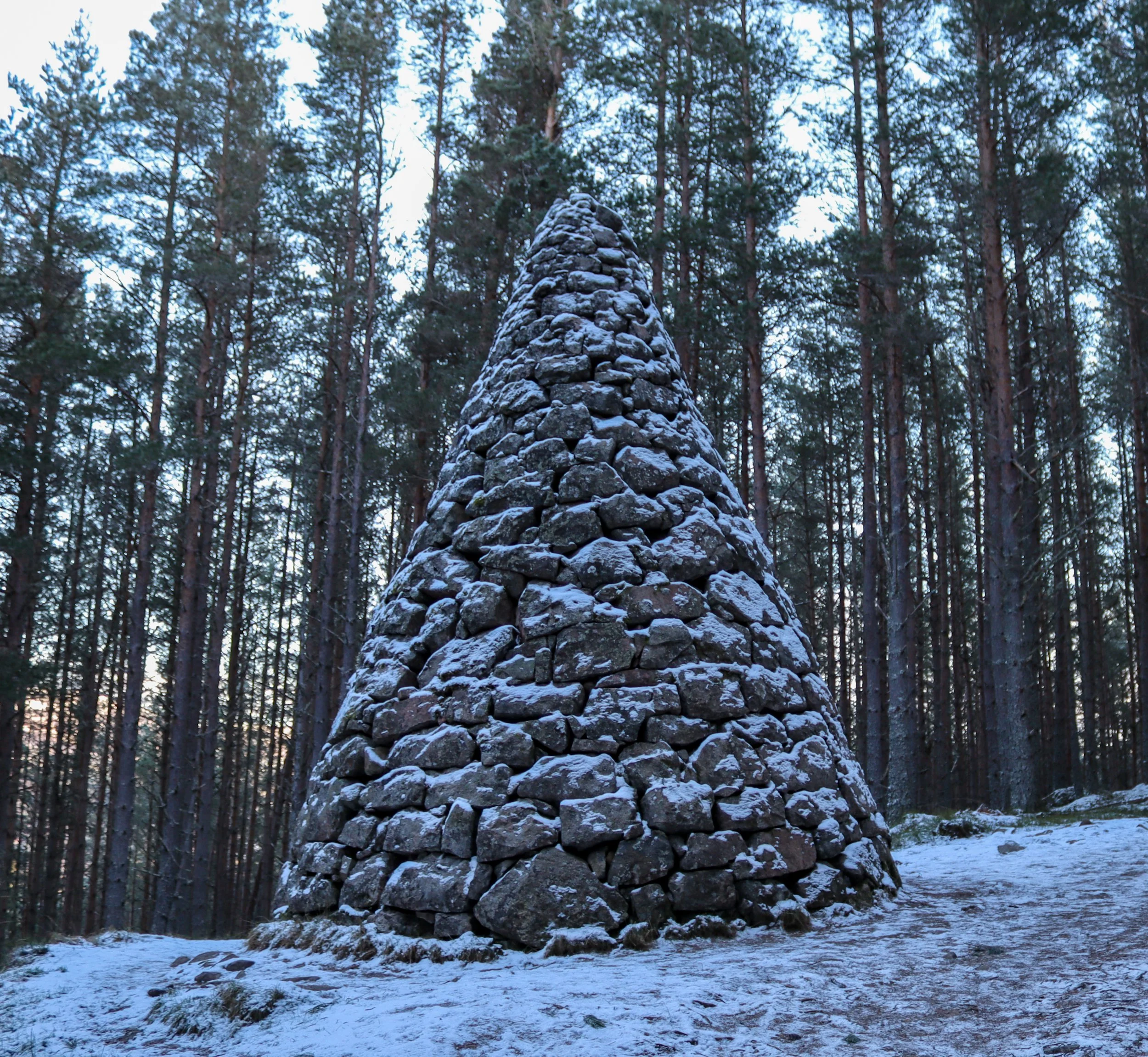 One of the Balmoral Estate cairns