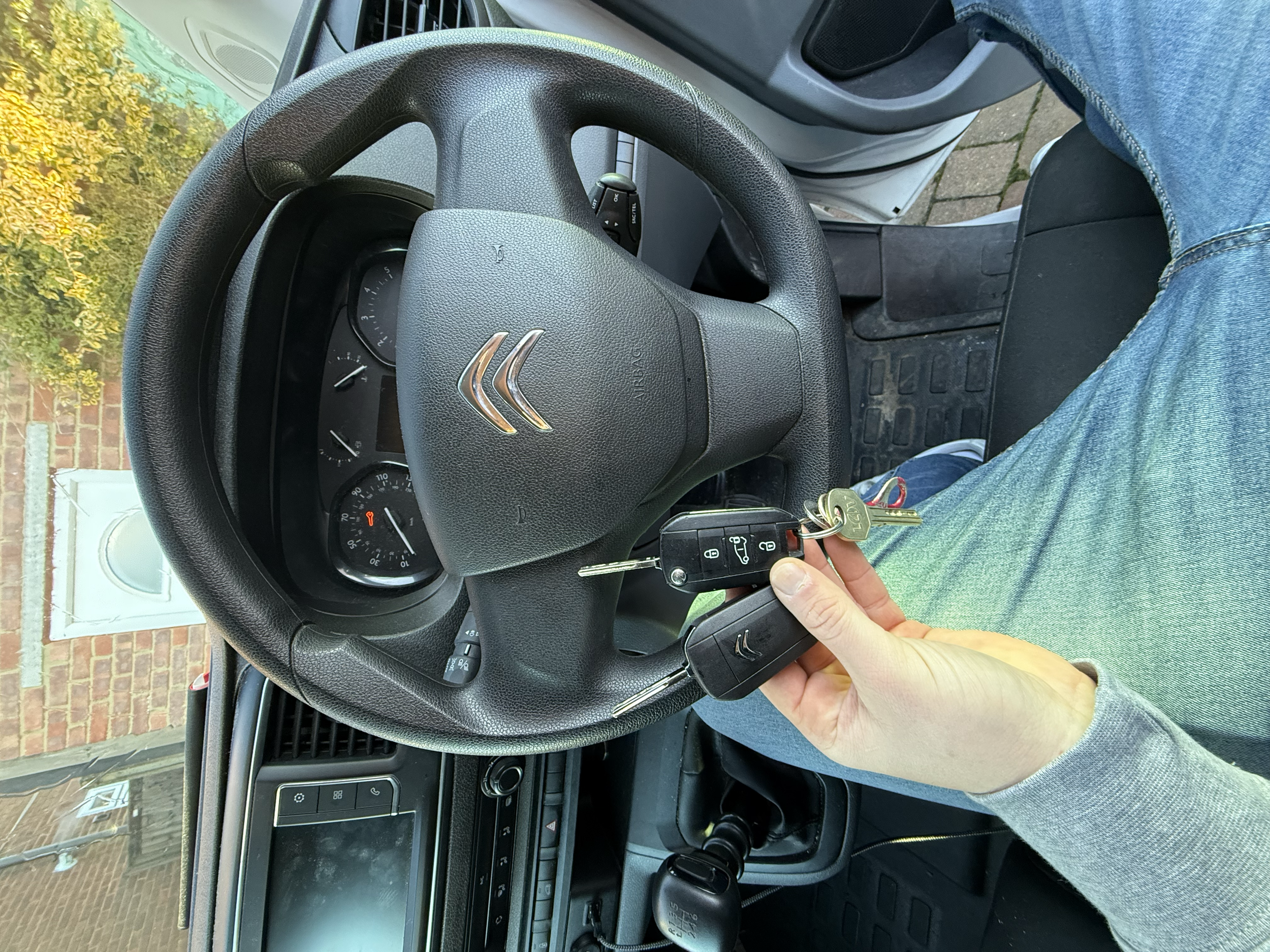 Spare genuine key - Citroën Dispatch 2022