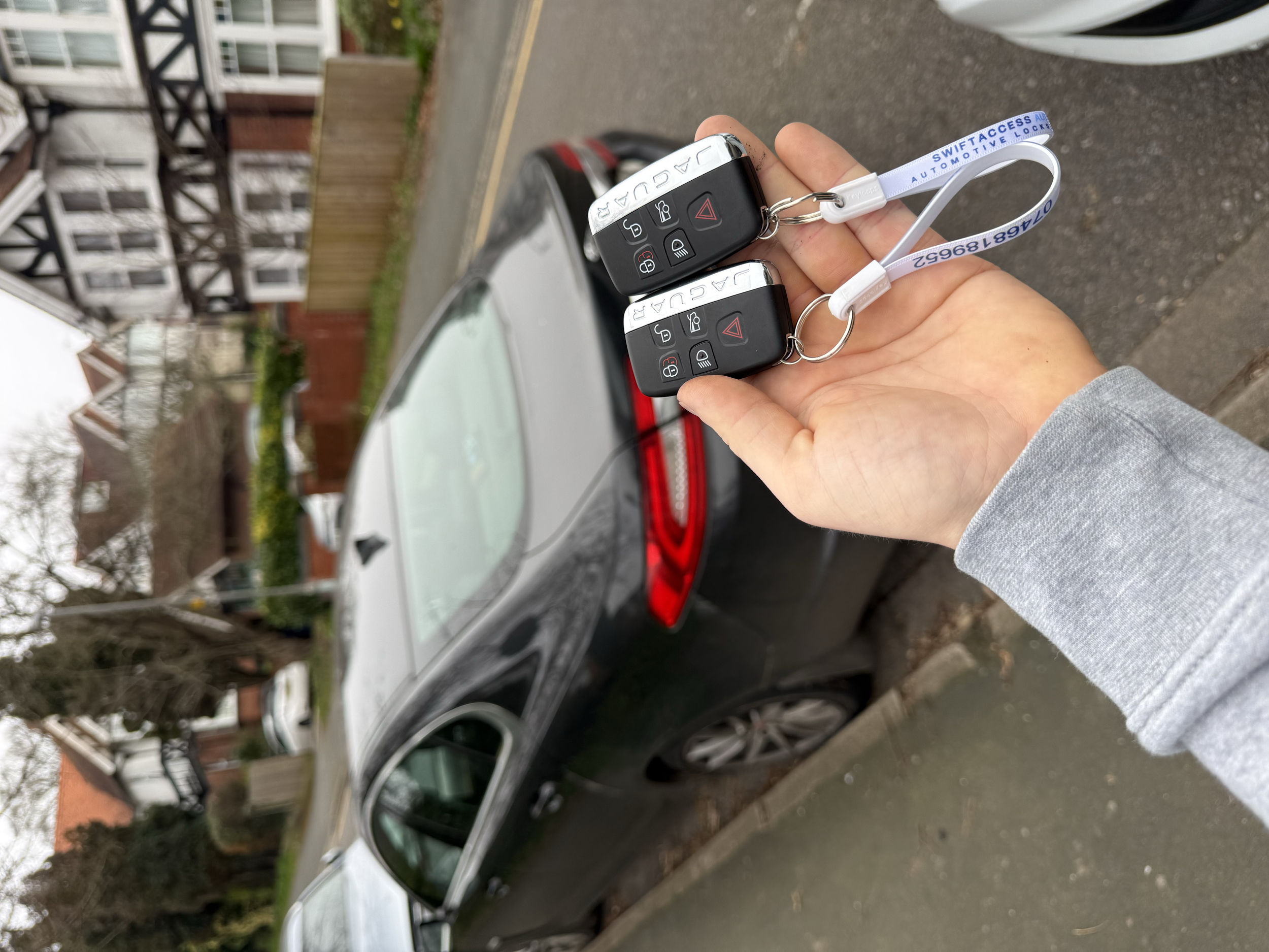 Jaguar XF 2014 - 2 new keys programmed to this vehicle due to the customers original keys failing with the central locking