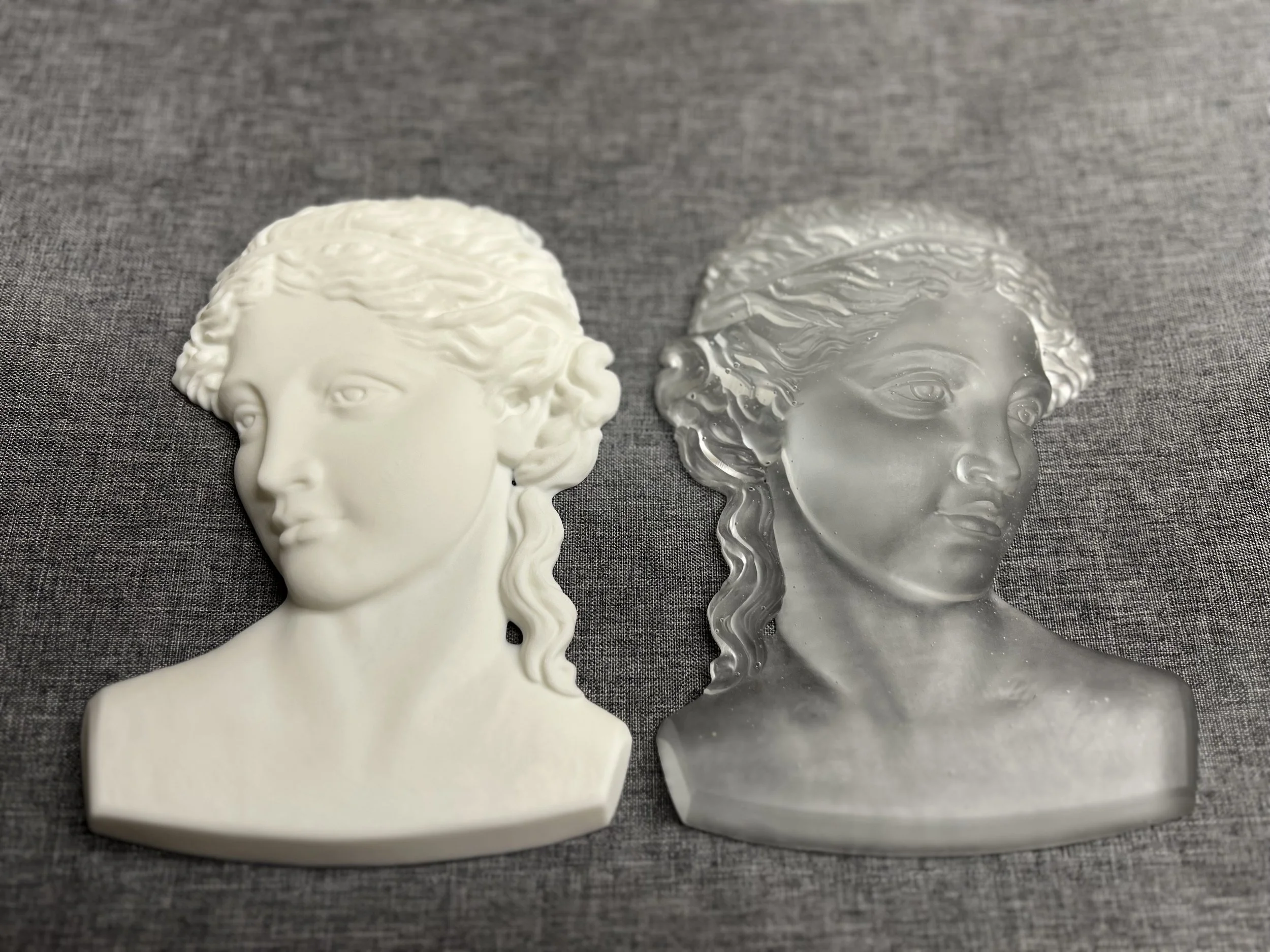 Digital Reflections: Mirroring Classical Art with 3D Scanning and Printing