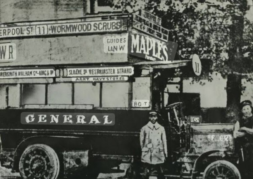 Britains first black bus driver