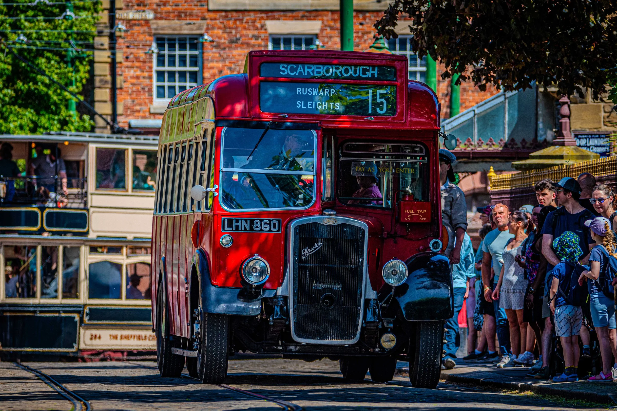 LHN 860 at Beamish Museum Town 2026