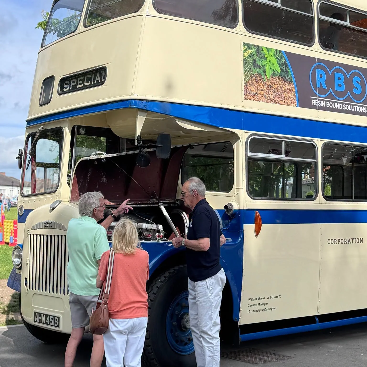 April: Behind the Buses Tour