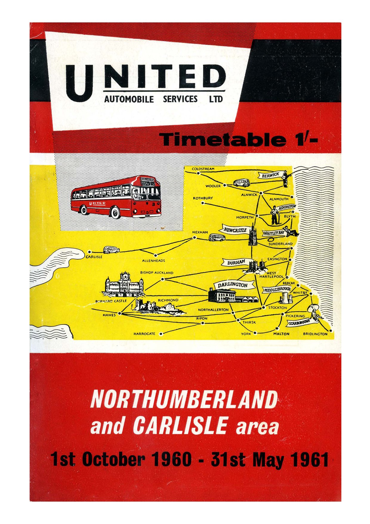 United Timetable 1960