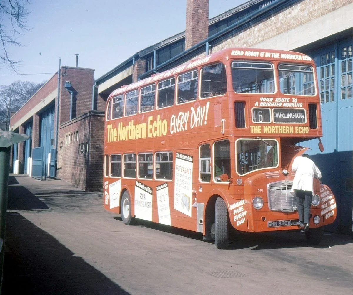 United's central works grange road Darlington early to mid 1970s
