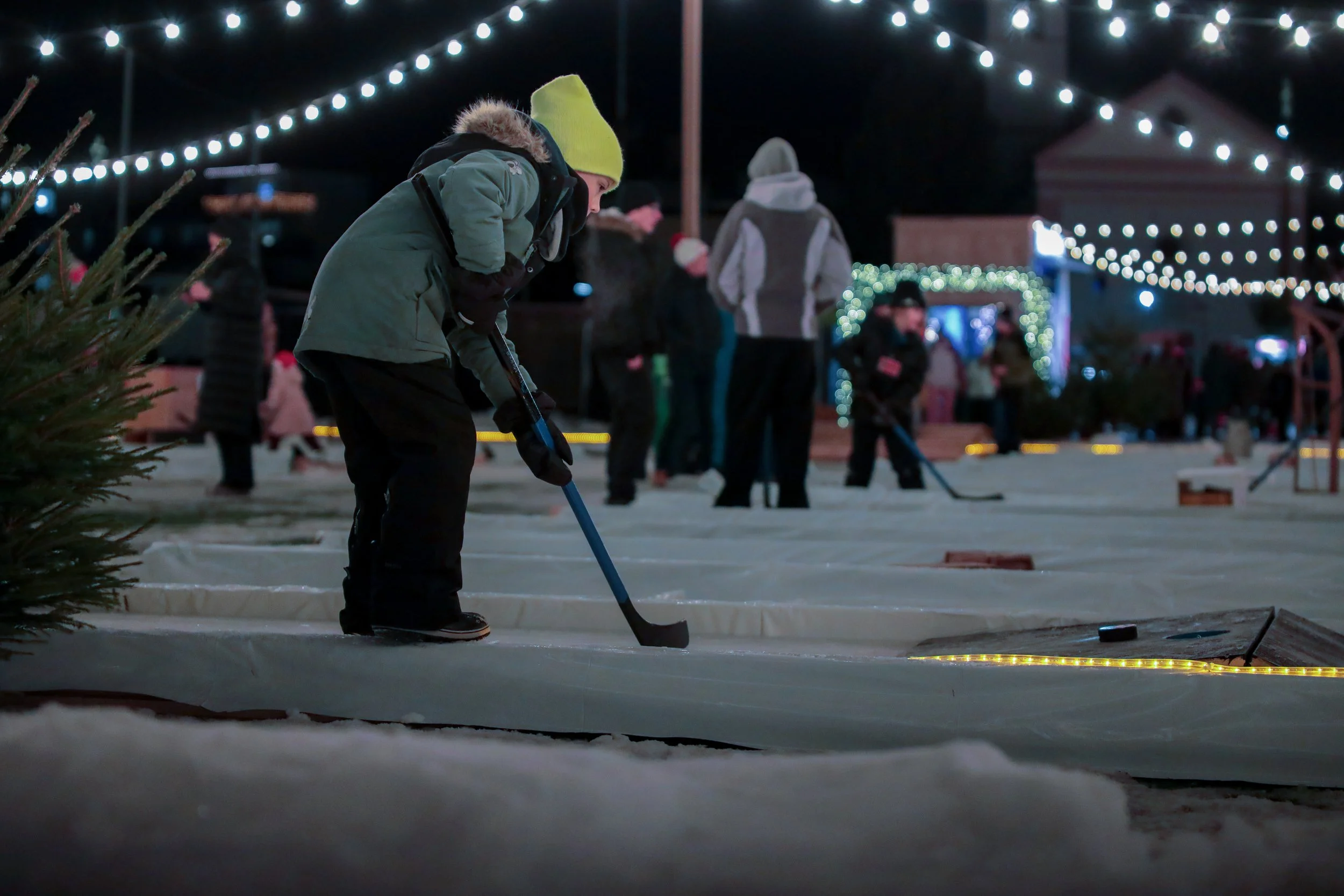Eis-Minigolf Plauschturnier