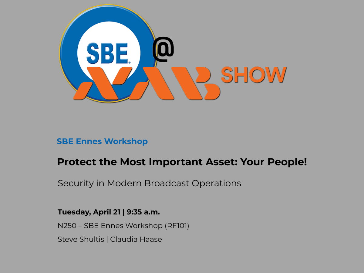 SBE Ennes Workshop - NAB 2026