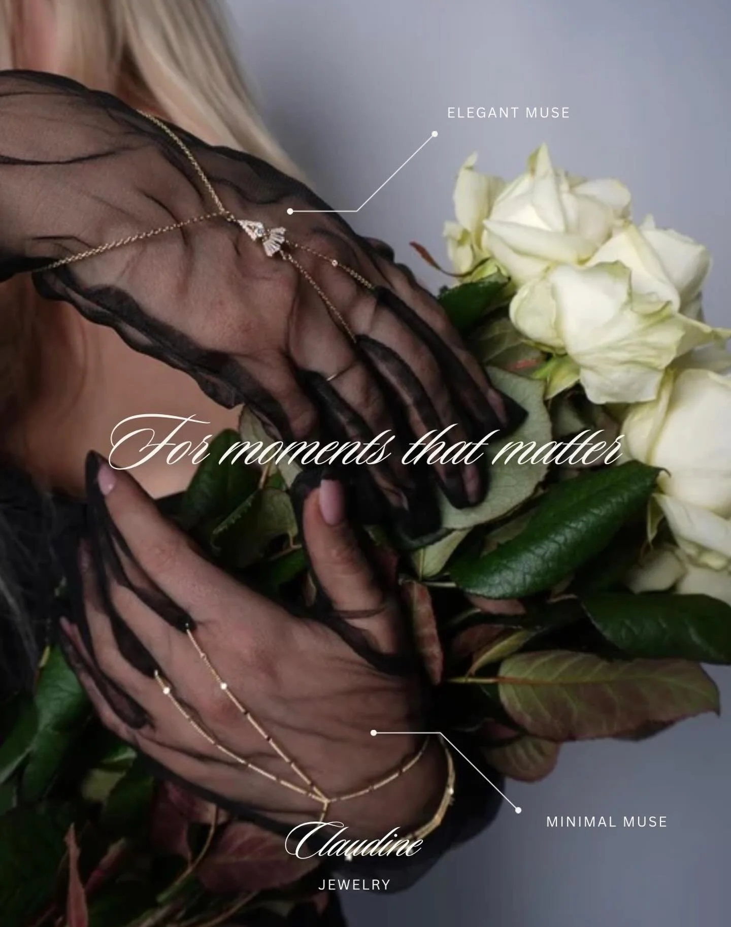 Two Muses, endless elegance.
Shop Minimal Muse &amp; Elegant Muse now via the link in bio✨ 
#claudinejewelry