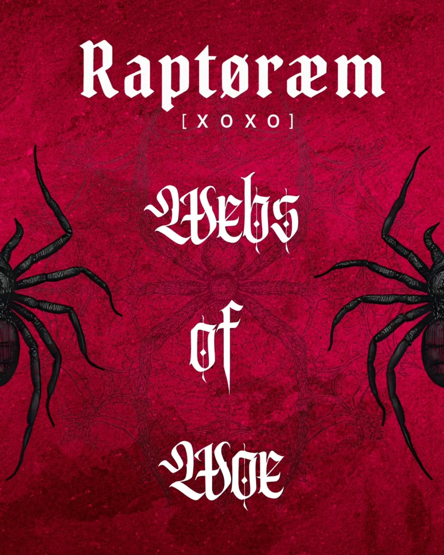 dark webs of devotion +  skulls of intention +
affirmations, but make them ominous.

💀🖤☠️🖤💀

If you like dark fantasy, morally compromised devotion and power that comes with consequences&mdash;

RAPTORAEM is available for preorder now.

Enter ear